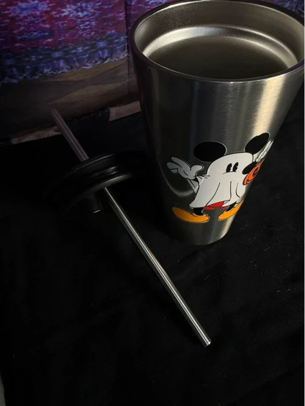 Mickey Mouse Ghost Halloween Stainless Steel Tumbler